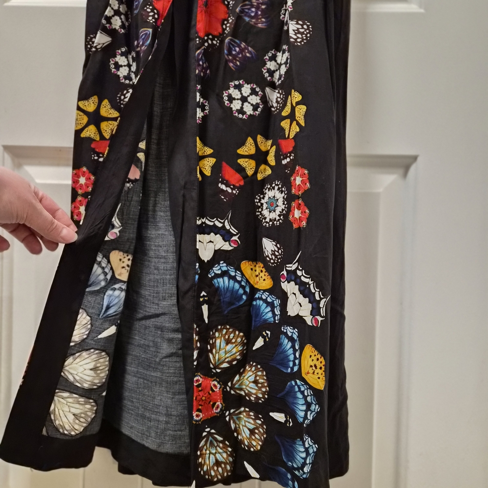 Desigual - Butterfly Wings Split Leg Palazzo Trouser - Picture 3 of 7